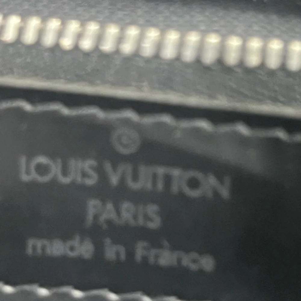 Louis Vuitton Black Fabric and Taiga Leather Saratov GM Messenger Bag